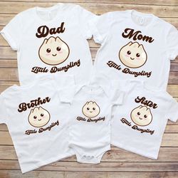little dumpling bodysuit,little dumpling family matching shi