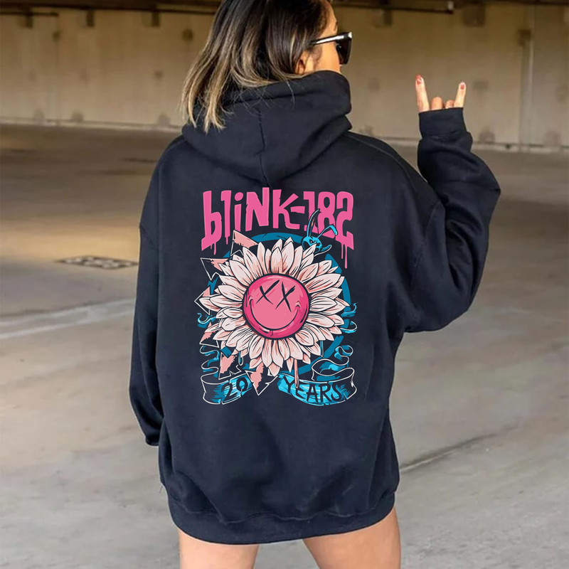 Blink 182 tour 2024 shirt, Blink 182 shirt, Blink 182 flower shirt,World Tour Shirt, Blink 182 The World Tour Shirt, Arrow Smiley Shirt.jpg