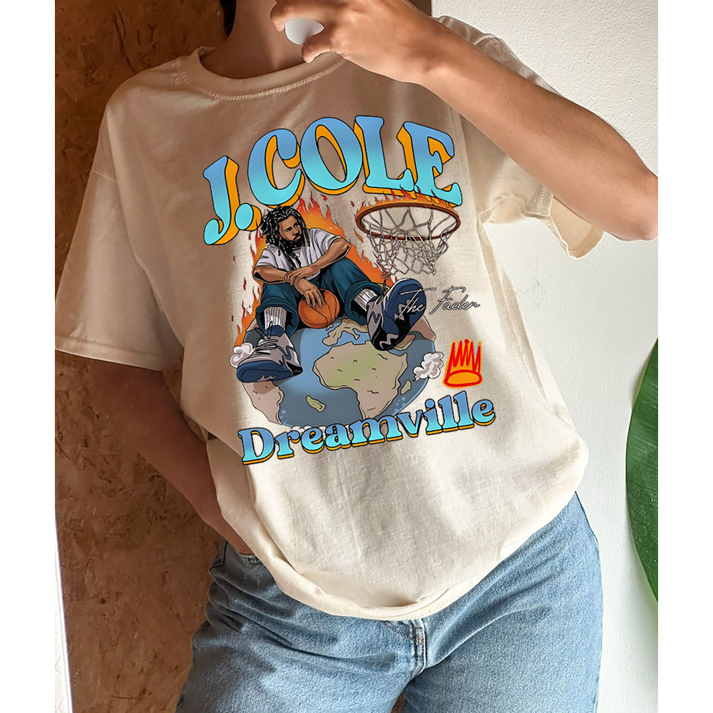 J Cole Dreamville Hip Hop Rap T-shirt, J Cole shirt, Gift for men women unisex shirt Concert Tour 90s Shirt.jpg