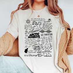 artic monkeys t-shirt. artic monkeys concert t-shirt