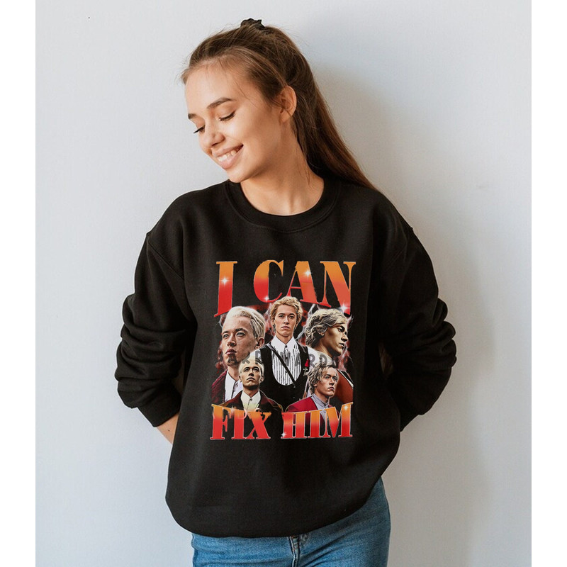 I Can Fix Him Shirt, Coriolanus Snow Vintage 90s Shirt, Coriolanus Snow Graphic Tee, Rap Shirt, Tom Blyth Shirt, Gift For Him and Her.jpg