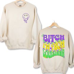 i'm from louisiana mardi gras tee, retro mardi gras shirt