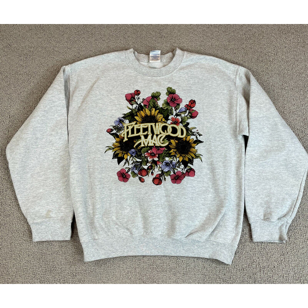Fleetwood Mac Sweatshirt, Vintage Fleetwood Mac T-Shirt, Fleetwood Mac Rock Band Shirt, Stevie Nicks Shirt, Gift For Men.jpg