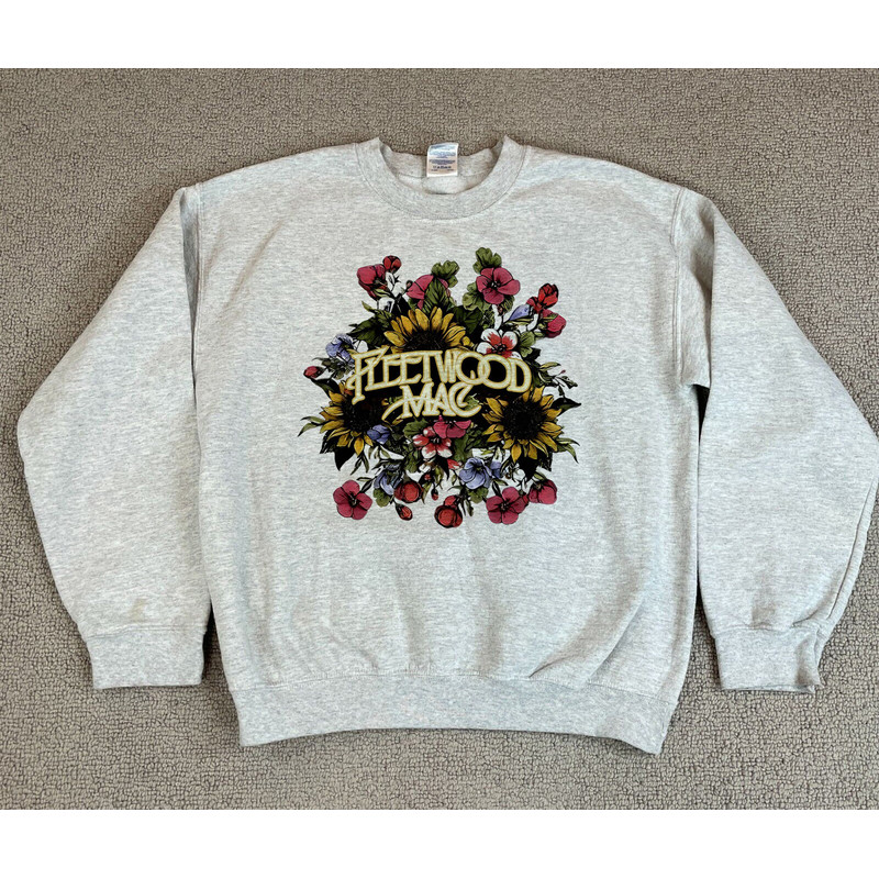 Fleetwood Mac Sweatshirt, Vintage Fleetwood Mac T-Shirt, Fleetwood Mac Rock Band Shirt, Stevie Nicks Shirt, Gift For Men.jpg