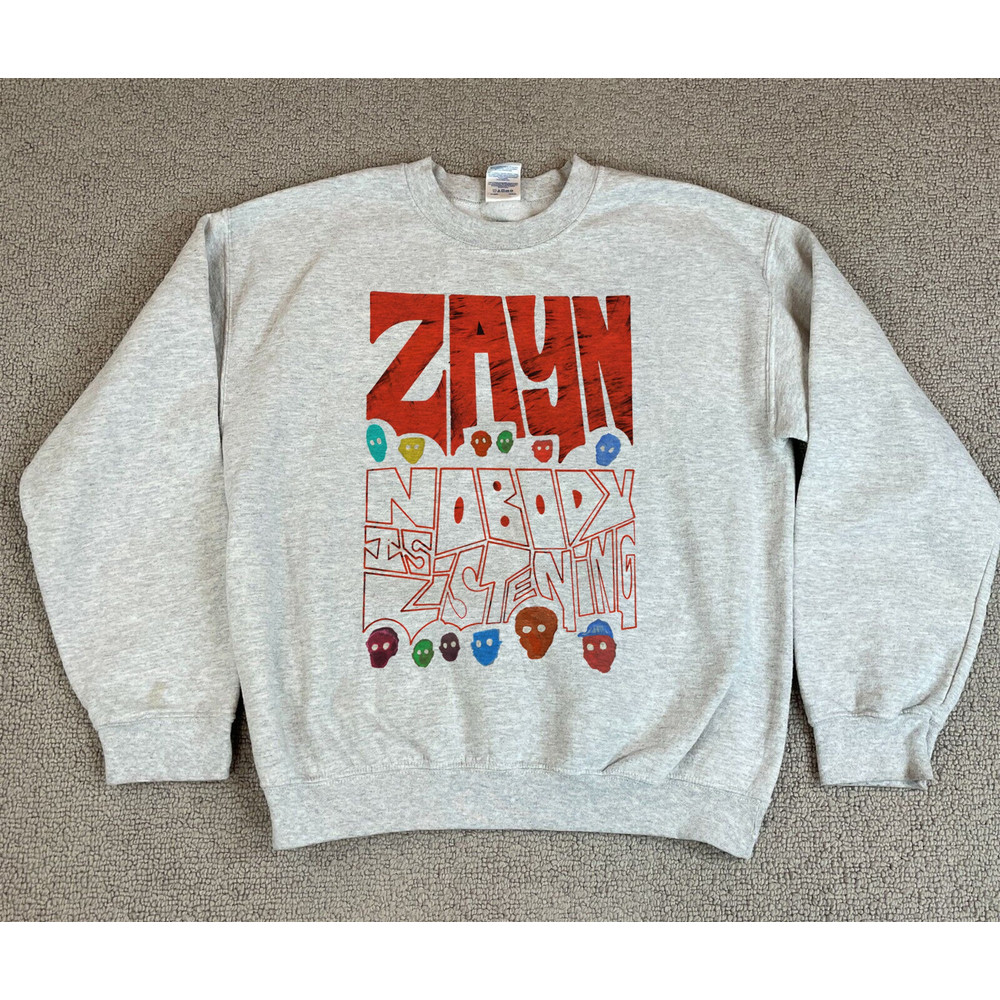 Zayn Malik Sweatshirt, Zayn Malik T-Shirt, Nobody Is Listening Shirt, Music 2023 Unisex Shirt, Gift For men.jpg