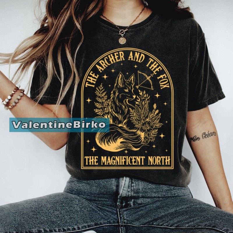 Vintage The Archer And The Fox Shirt, Once Upon A Broken Heart Shirt, Ballad Of The Archer And The Fox Shirt, Fantasy Books Lover Gifts.jpg