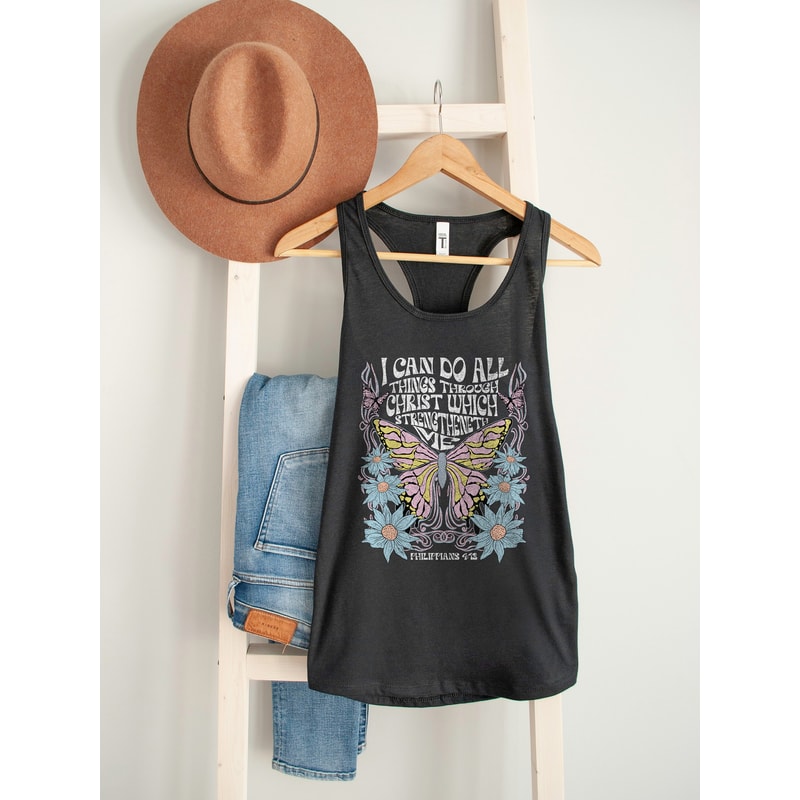Christian Shirts Christian Tank Top T Shirts Jesus Shirt Racerback Christian Apparel Jesus Apparel Christian Gift Tank Top Bible Verse Shirt 1.jpg