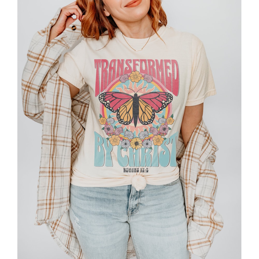 Christian Shirts Comfort Colors Christian T Shirts Bible Verse Shirt Jesus Shirt Oversized Graphic Tee Christian Apparel Religious Shirt.jpg