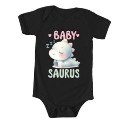 baby saurus shirt, baby bodysuits,saurus shirt, cute dinosau