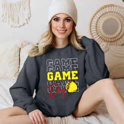 game day sweatshirt, retro game day shirt, game day gift, ga