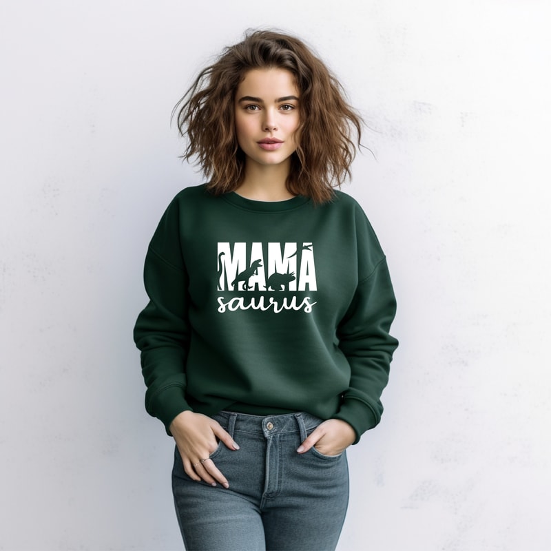 Mama Saurus Sweatshirt, Mother's Day Shirt, Mom Dinosaur, Mother's Day Gift, Funny Mama Shirt, Mom of Boys, Gift for Mom, Mom Life Shirt.jpg