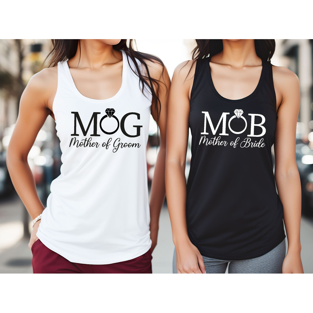 Mother of the Bride Tank Top, Mother of the Groom T-Shirt, Matching Mom Shirts, Mom Wedding Shirts, Mother of the Bride and Groom Shirts.jpg