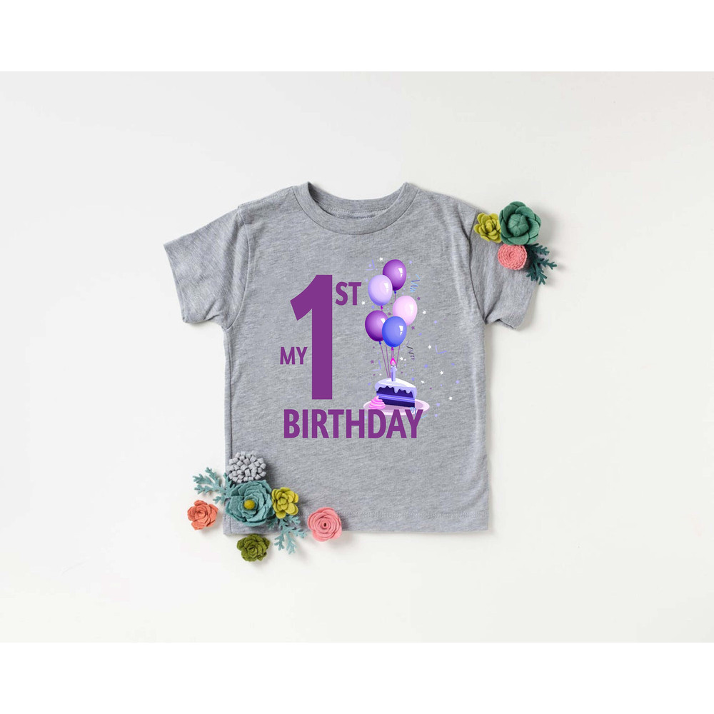 My 1st Birthday Shirt,First Birthday Baby Shirt, 1st Birthday Baby Sleepsuit - 1st Birthday Baby Grow - Boys 1st Birthday Gift,Baby Bodysuit.jpg
