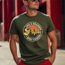 papa shirt, grandpa shirt, papa gifts, fathers day shirt, fu
