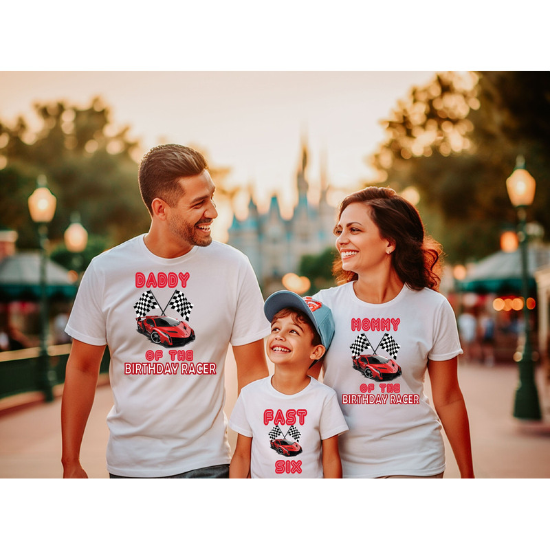 Two Fast Birthday Shirt, Race Car Birthday Shirt, Birthday Outfit, Birthday Tee, Matching Family Birthday Racer Shirt, Personalized Kids Tee.jpg
