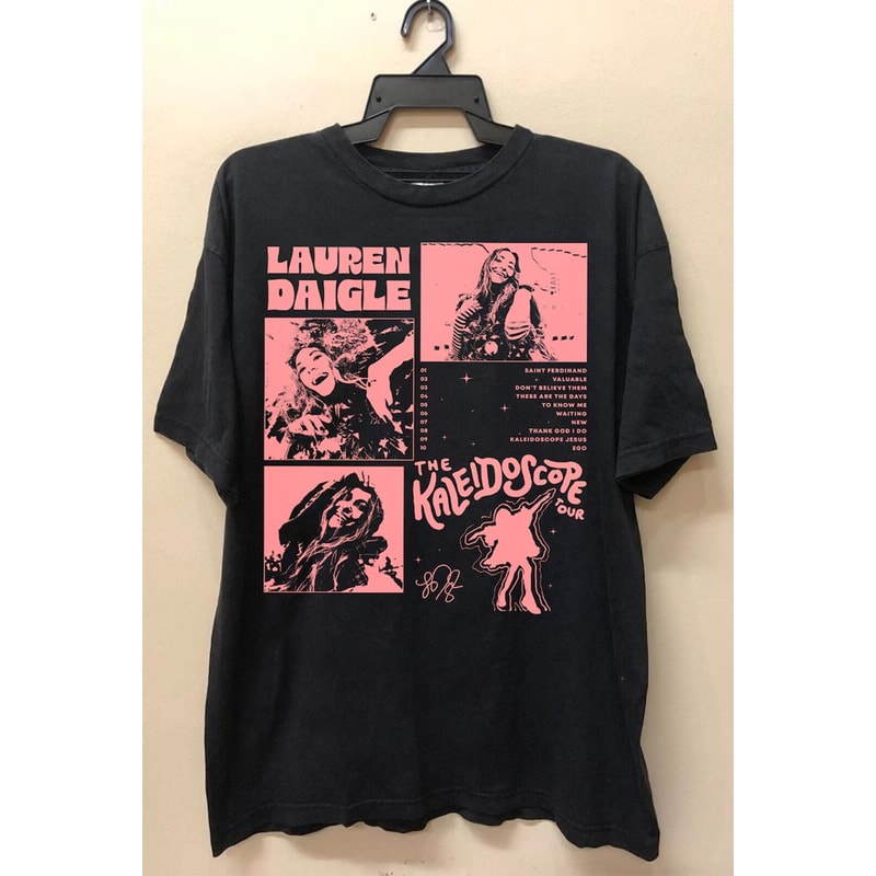 Comfort Color Lau-ren Album Dai-gle Tour, The Kaleidoscope Tour 2023 Shirt, Thank I Do Tour Gift for men women unisex tshirt.jpg