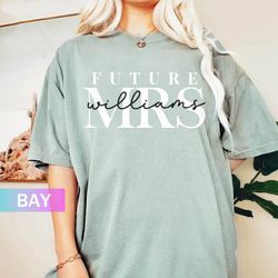 personalized future mrs shirt, custom future mrs shirt, brid