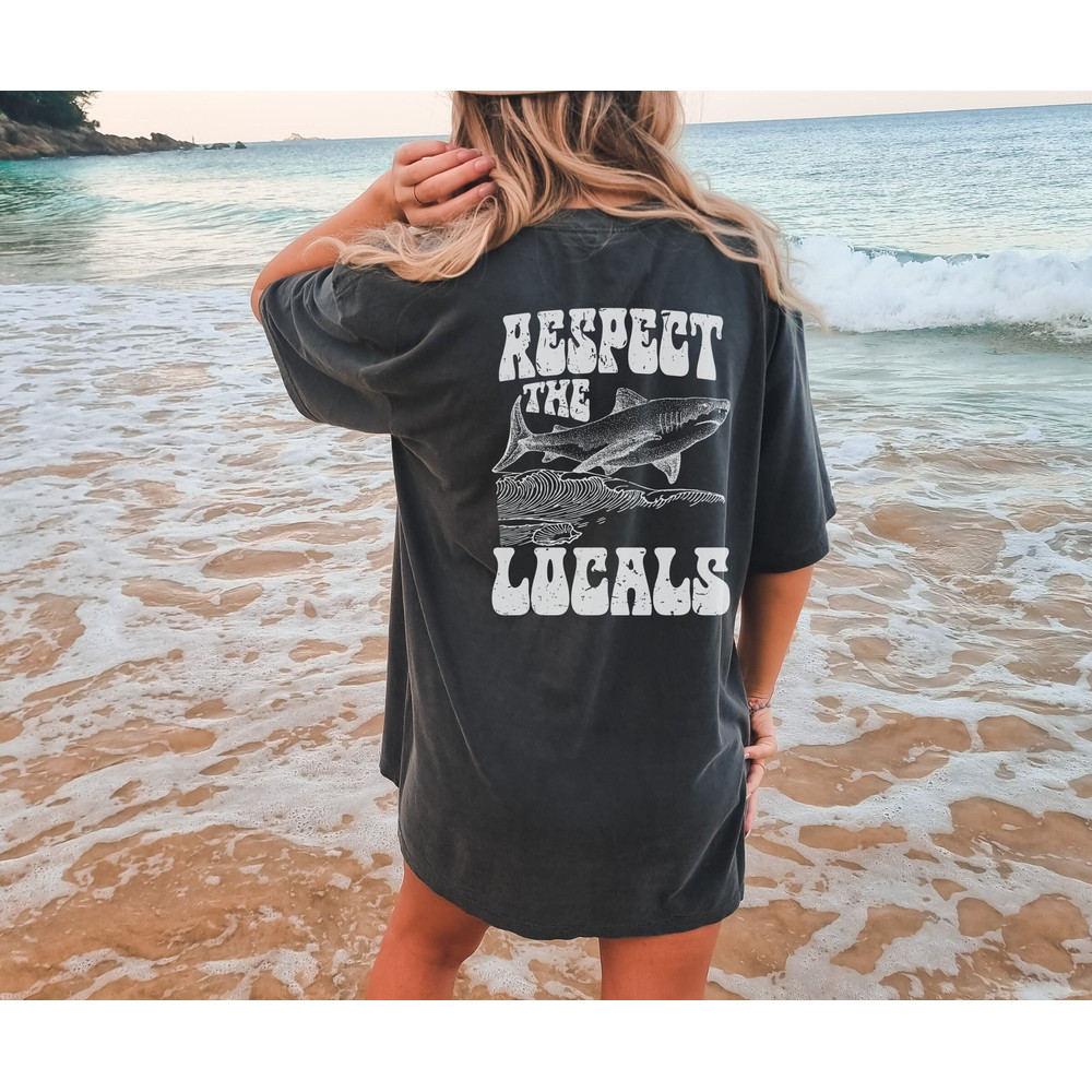 Protect The Sharks Comfort Colors Shirt For Shark Lover Respect Our Local Sharks Save The Ocean Top Shark Gifts Ocean Conservation T-shirt.jpg