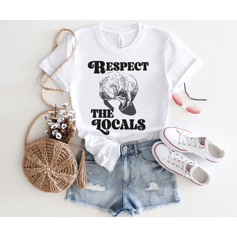 Save Florida Manatees T-shirt, Unisex Manatee Beach Tee, Florida Wildlife Conservation Tshirt, Save the Ocean, Manatee Lover, Florida Gift.jpg