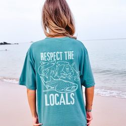 trendy shark comfort colors shirt, oversize shark shirt, sha