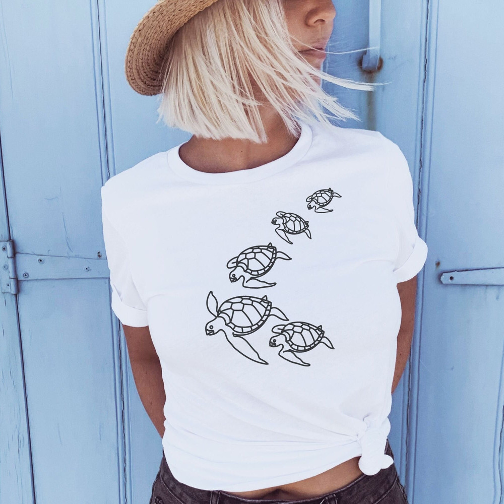 Turtle Family Shirt, Turtle Lover Save a Turtle Tee, Save the Turtles,Nature Lover Sea Turtle Shirt, Beach Shirt,Summer Shirt, Adventure Tee.jpg