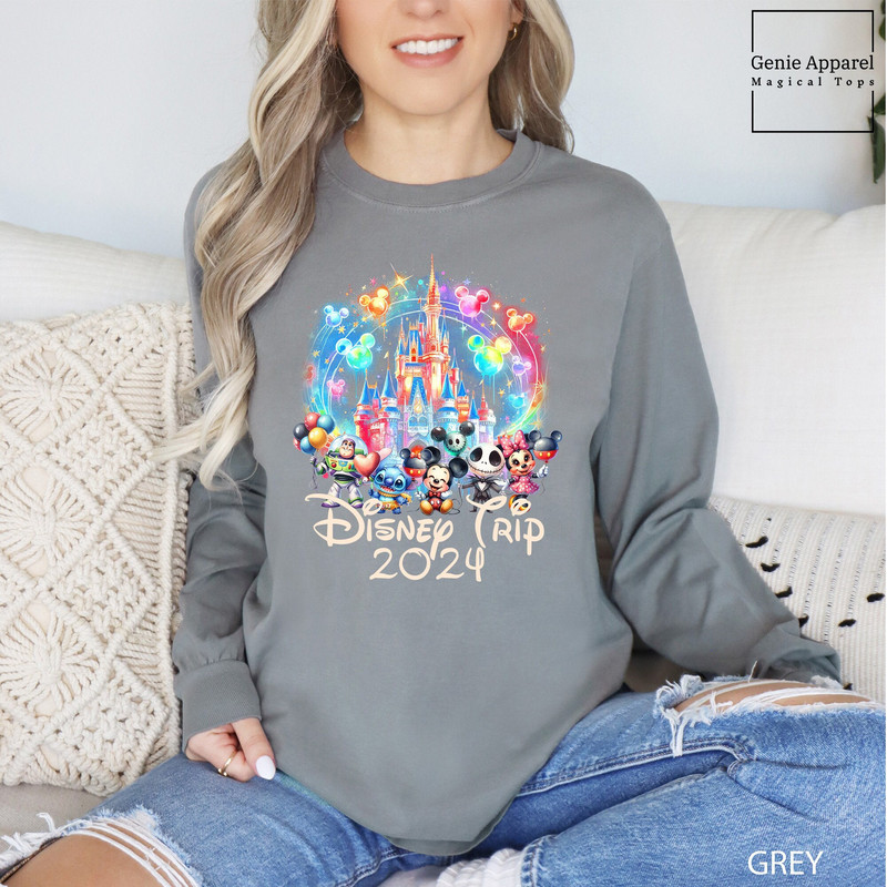 Disney Magical Trip 2024 Shirt, Comfort Colors Disney Shirt, Disney Vacation Shirt, Disney Baby Friends Shirt, Disney Castle Shirt, 151019.jpg
