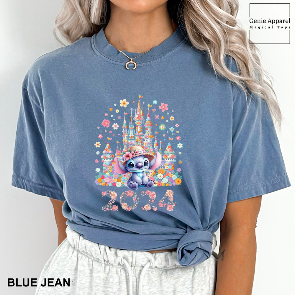 Disney Castle Stitch 2024 Shirt, Comfort Colors Shirt, Disney Trip Shirt, Disney Lilo and Stitch Shirt, Disney Castle Shirt, 151007.jpg