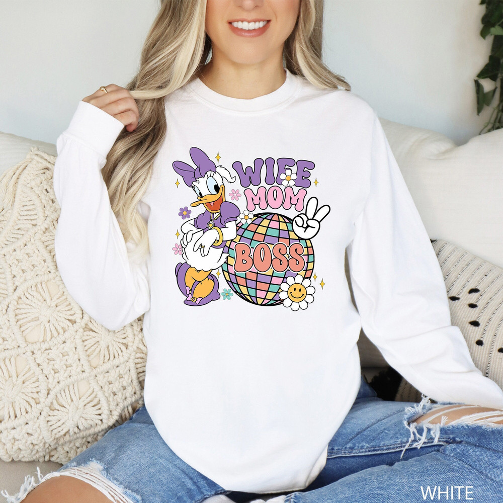 Disney Daisy Wife Mom Boss Shirt, Disney Mothers Day Shirt, Comfort Colors Shirt, Disney Mom Shirt, Disney Daisy Shirt, 151052.jpg