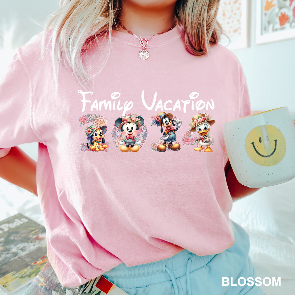 Disney Family Vacation Shirt, Comfort Colors Disney Shirt, Disney Vacation Shirt, Disney Family Shirt, Disney Trip Shirt, 151024.jpg