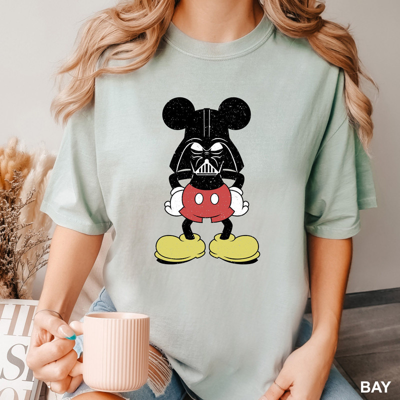 Disney Mickey Darth Wader Shirt, Comfort Colors Disney Shirt, Star Wars Family Shirt, Disney Star Wars Shirt, Disney Trip Shirt, 151292.jpg