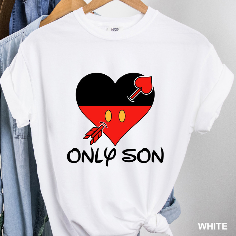 Disney Mickey Only Son Mother's Day Shirt, Comfort Colors Disney Shirt, Disney Son Shirt, Disney Mother's Day Shirt, Mickey Shirt, 150649.jpg
