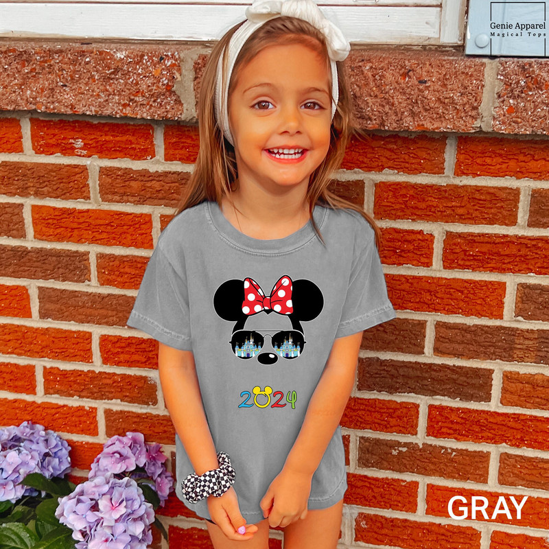 Disney Minnie 2024 Shirt, Comfort Colors Disney Shirt, Disney Vacation Shirt, Disney Trip Baby Onesie, Disney Kids Shirt 150926.jpg