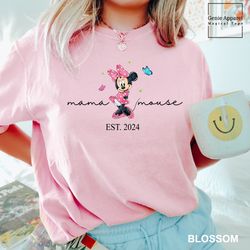Disney Minnie Mama Mouse Shirt, Disney Mothers Day Shirt, C