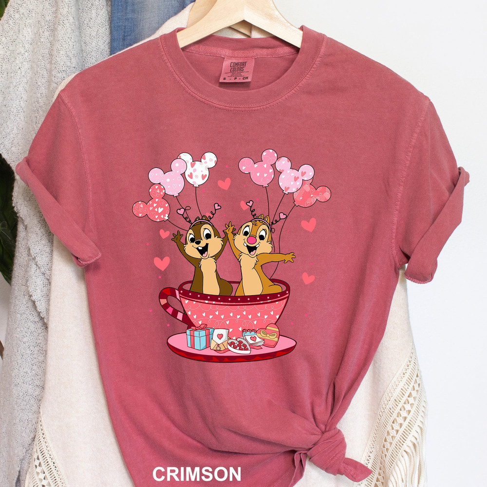 Disney Squirrels Chip and Dale Valentine's Day Shirt, Disney Love Shirt, Disney Valentine Shirt, Disney Couple Shirt, 150634.jpg