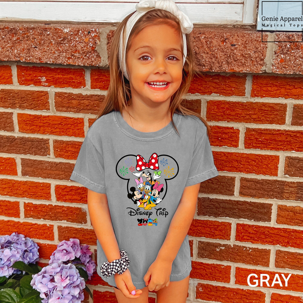 Disney Trip 2024 Minnie Kids Shirt, Comfort Colors Disney Shirt, Disney Vacation Shirt, Disney Family Shirt, Disney Baby Onesie, 150918.jpg