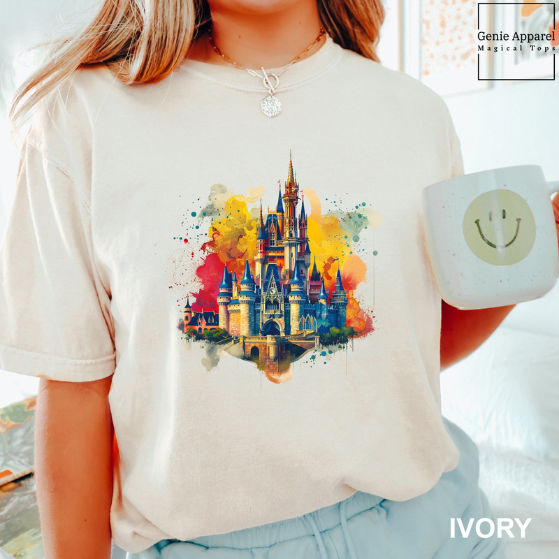 Disneyland Castle Shirt, Comfort Colors Disney Shirt, Disneyland Trip Shirt, Disney Vacation Shirt, Disney Magical Castle Shirt, 151030.jpg
