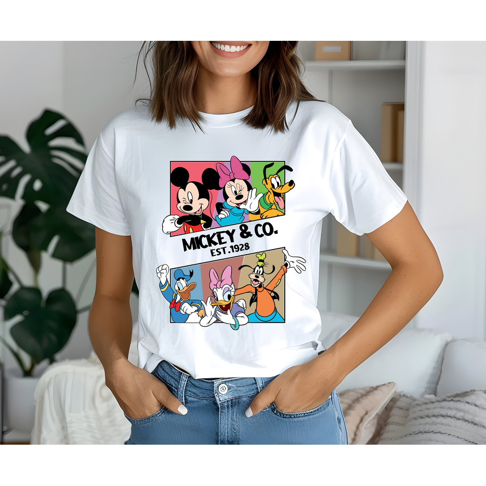 Mickey & Co Shirt, Disney Friends Tee, Minnie Mouse Shirt, Goofy Dog Shirt, Disney Pluto Shirt, Daisy Duck Shirt, Donald Duck Shirt.jpg