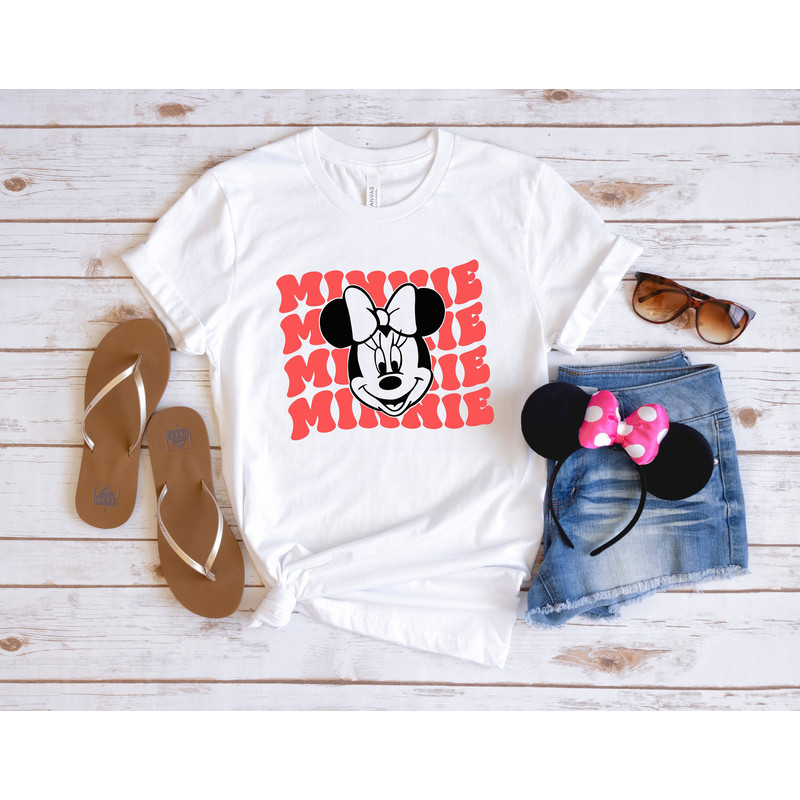 Minnie Mouse Shirt, Disney Girl T-Shirt, Mama Mouse Shirt, Minnie Bow Shirt, Minnie Head Shirt, Disneyland Shirt, Disney World Shirt.jpg