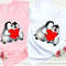 Penguin Valentine Shirt, Lovely Penguins Shirt, Cute Valentines Day Shirt, Honeymoon Shirt, Valentines Gift For Her, Couples Valentine Shirt.jpg
