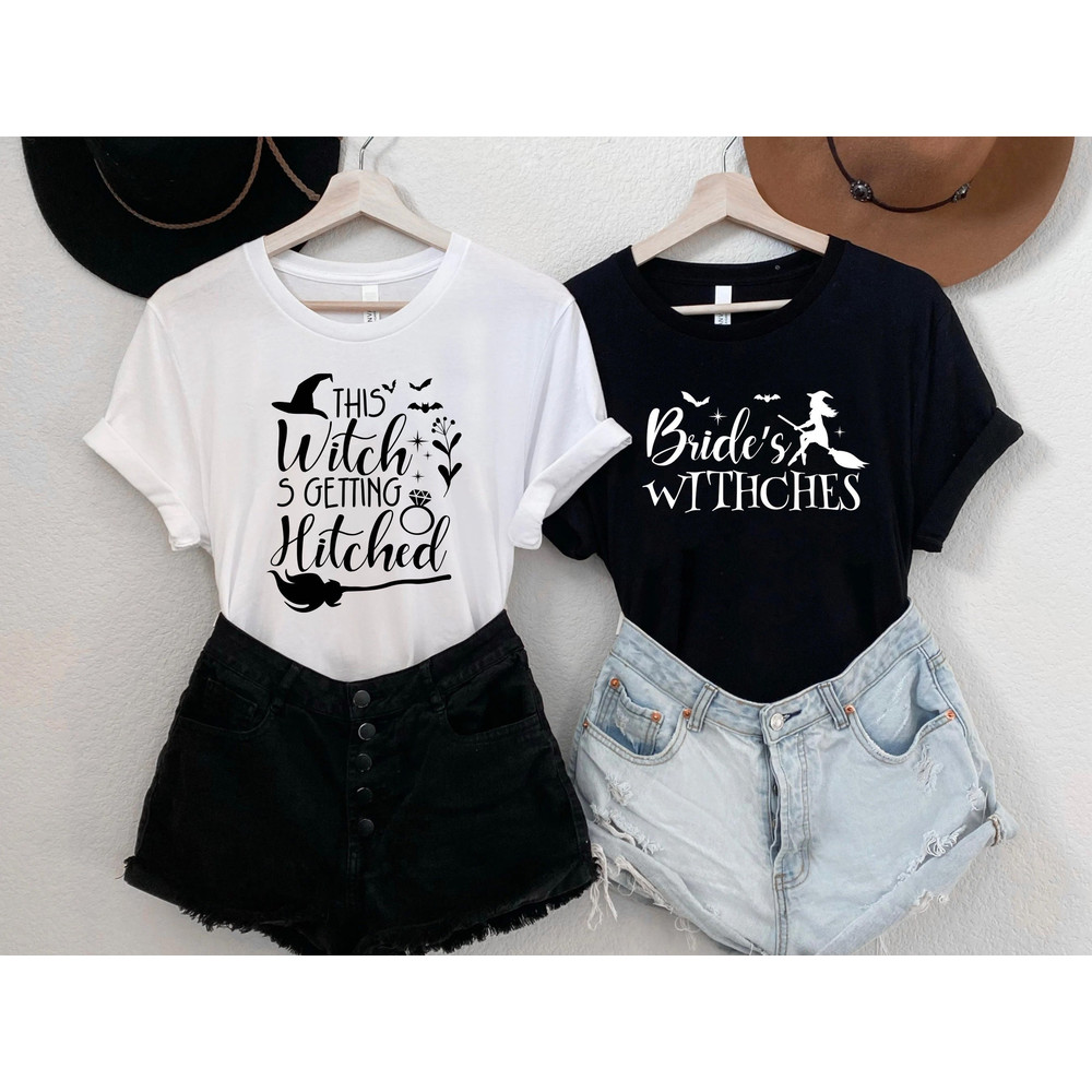 Witchy Bachelorette Party Shirt, Brides Coven Shirt, Witch Bridal Party, Brides Witches Crew, Witch Getting Hitched,.jpg