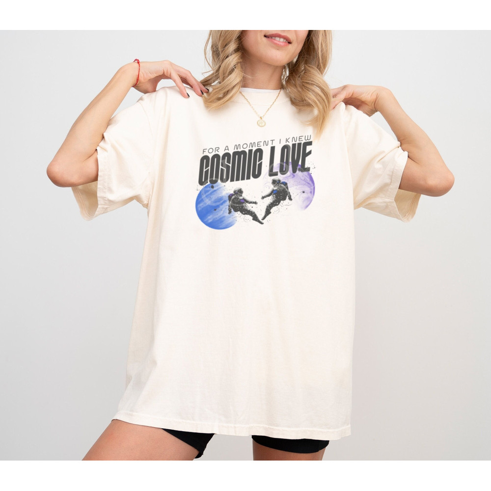 Original Cosmic Love Unisex Comfort Colors Tee Astronaut T-shirt, Down Bad.jpg