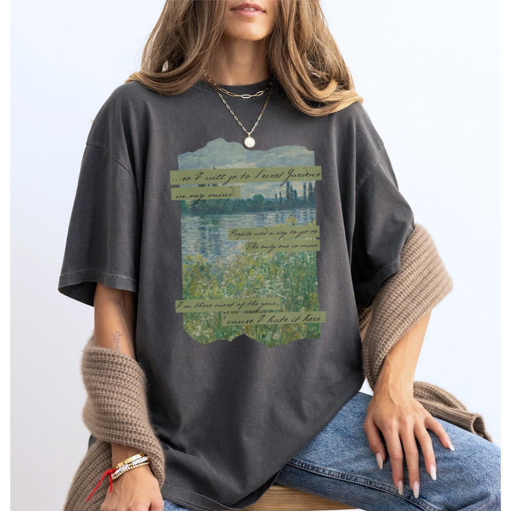 Original Secret Garden at The Lakes Unisex Comfort Colors Tee I Hate it Here, Secret Garden shirt, Vintage Style T-shirt, Tortured Poets.jpg