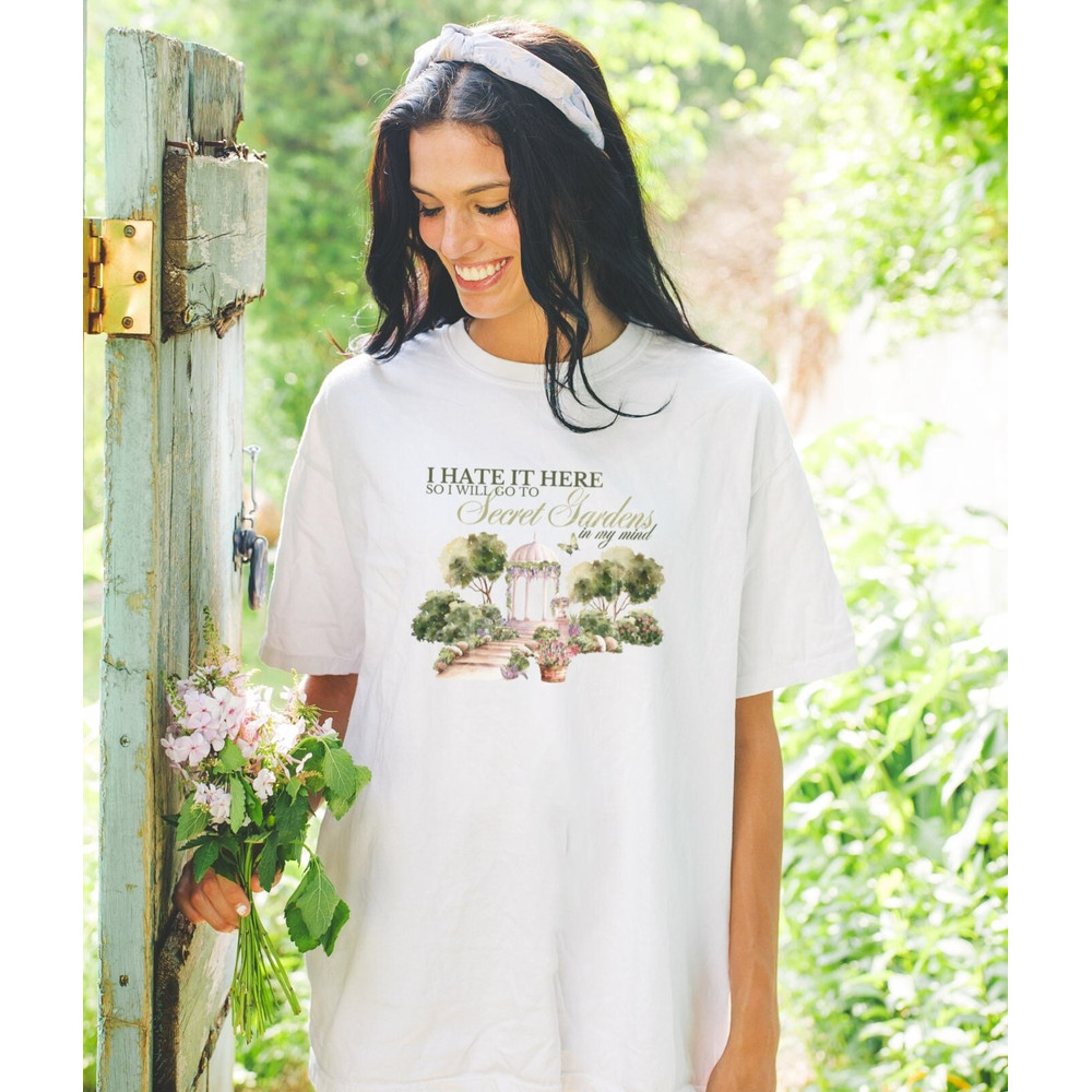 original secret gardens unisex comfort colors tee, hate it here shirt.jpg