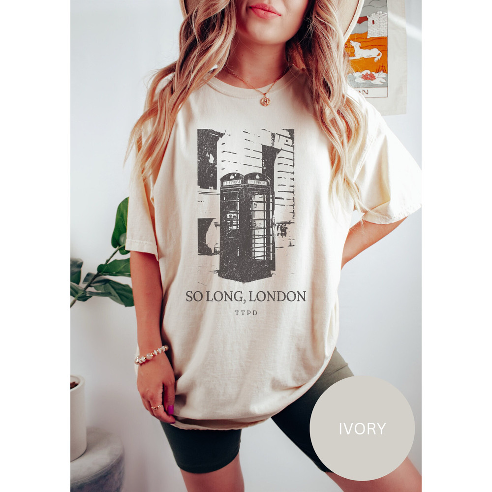 So Long London Tortured Poets Department Shirt, Taylor Aesthetic Swiftie Gift Swift Version Taylor's TTPD Tee Eras Tour.jpg