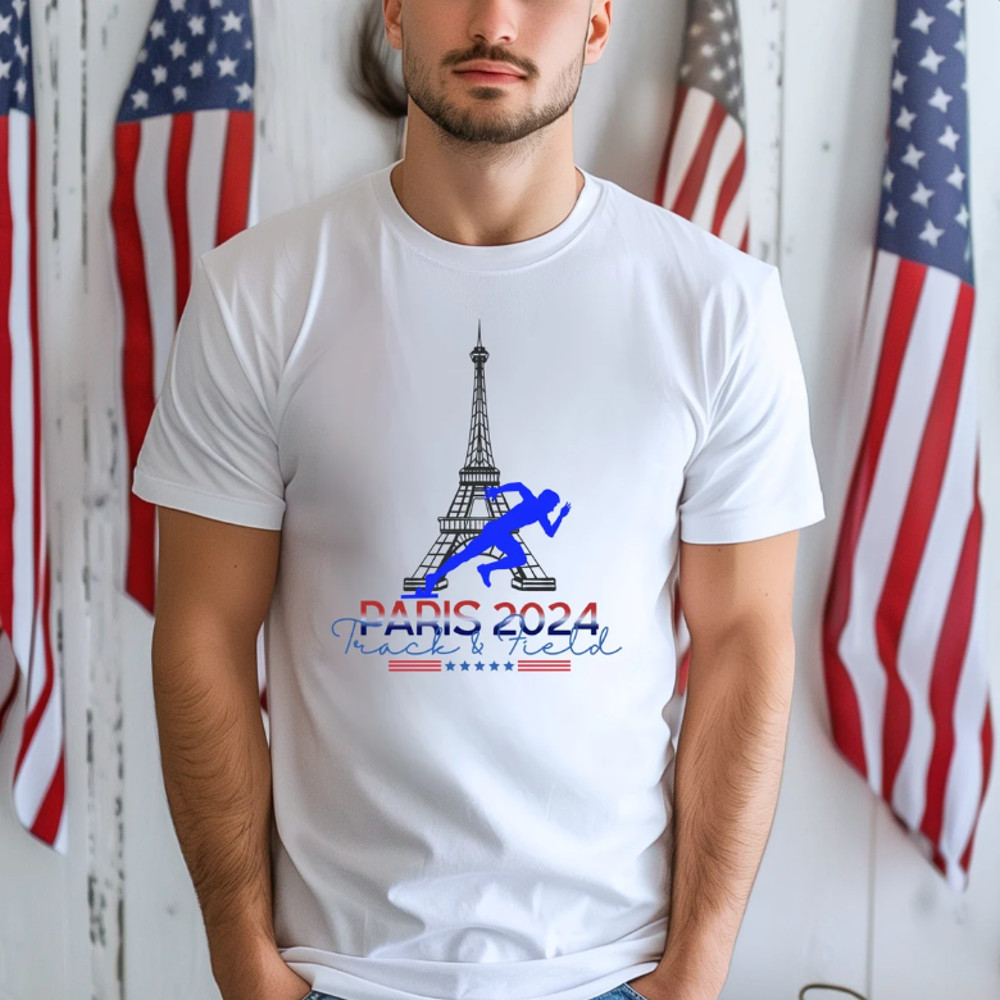 Team USA Shirt Summer Games TShirt Track and Field Shirt Paris Summer Games Shirt Team USA Gift Summer 2024 Games USA Shirt Paris Trip Shirt.png