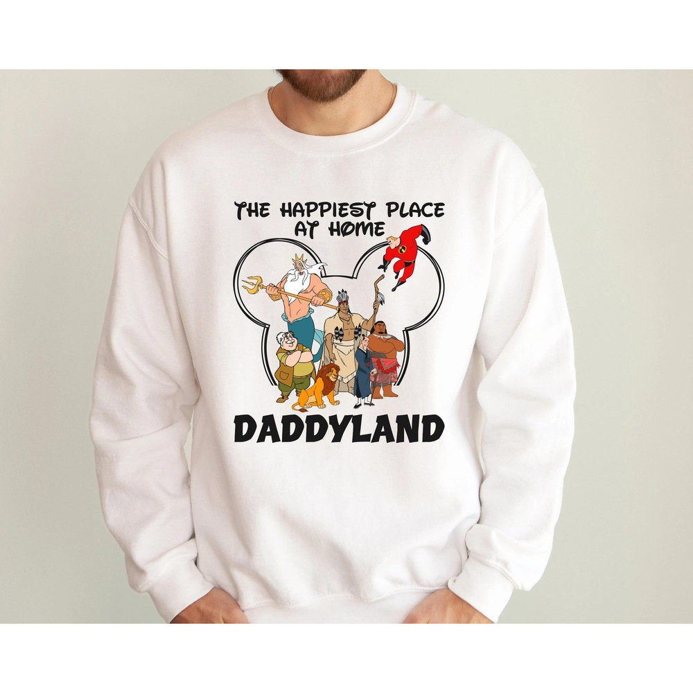 The Happiest Place At Home Shirt, Dad Squad T-Shirt, Disney Dad Tee, Father's Day, Disneyland Trip.jpg