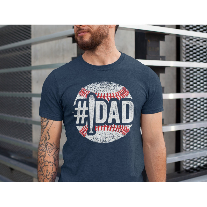 Baseball Dad Shirt, Dad Baseball Shirt, Fathers Day Gift, Baseball Player Dad Tee, Gift For Baseball Dad, Fathers Day Gift, Best #Dad Tee.jpg