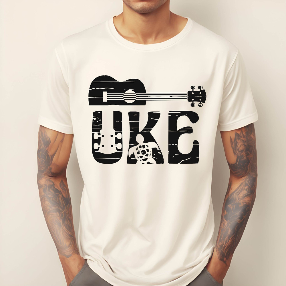 Comfort Colors, Ukulele Shirt, Uke Player Shirt, Musician Shirt, Ukulele Gifts, Guitar Lover Shirt, Music Lover Dad Gift, Ukulele Papa Tee.jpg