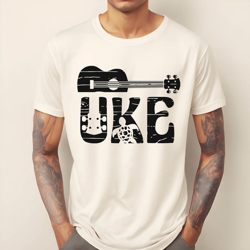 Comfort Colors, Ukulele Shirt, Uke Player Shirt, Musician Shirt, Ukulele Gifts, Guitar Lover Shirt, Music Lover Dad Gift, Ukulele Papa Tee.jpg