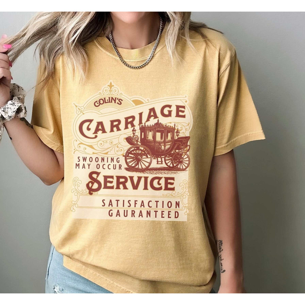 Penelope Colin Season 3 Shirt, Comfort Colors T-shirt Carriage Scene Shirt Lady Featherington Book Shirt for Her Oversized Regency Aesthetic.jpg